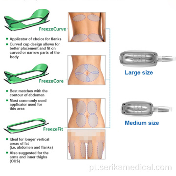 Máquina de emagrecimento de crioterapia de vácuo